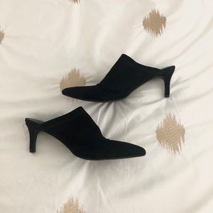 Sol Sana Perri Kitten Heel Pointed Toe Mule Size 7